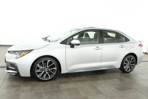 Classic Silver Metallic 2021 Toyota Corolla XSE