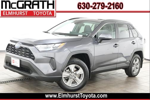 Magnetic Gray Metallic 2024 Toyota RAV4 Hybrid XLE
