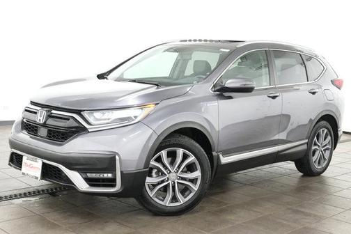 Modern Steel Metallic 2022 Honda CR-V Hybrid Touring