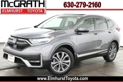 Modern Steel Metallic 2022 Honda CR-V Hybrid Touring