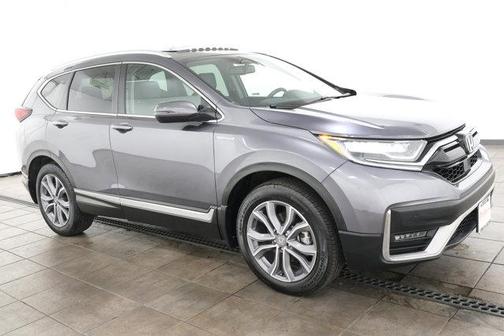 Modern Steel Metallic 2022 Honda CR-V Hybrid Touring