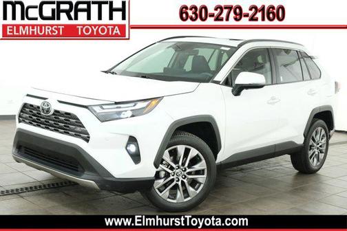 Wind Chill Pearl 2023 Toyota RAV4 Limited