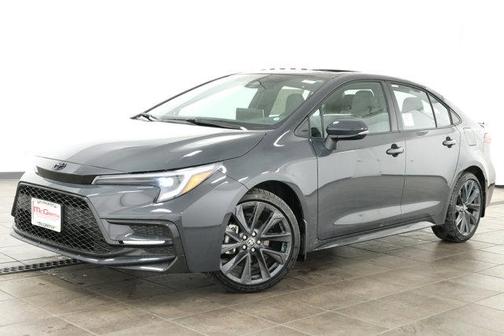 Underground/Midnight Black Metallic 2026 Toyota Corolla XSE