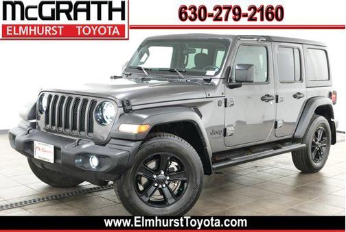 Granite Crystal Metallic Clearcoat 2022 Jeep Wrangler Unlimited Sport Altitude