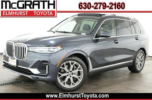 Arctic Gray Metallic 2019 BMW X7 xDrive40i