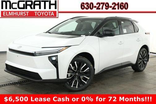 Wind Chill Pearl w/Midnight Black Metallic Roof 2026 Toyota bZ Limited