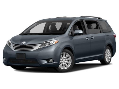 Shoreline Blue Pearl 2015 Toyota Sienna XLE