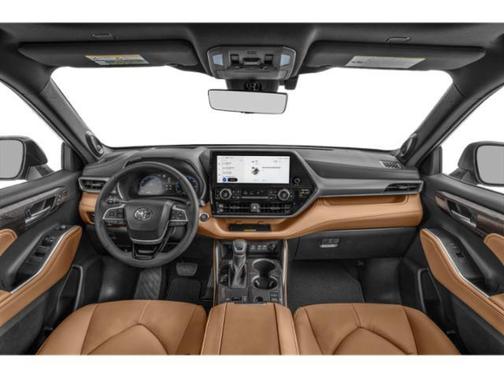 Midnight Black Metallic 2023 Toyota Highlander Platinum