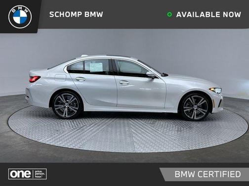 Mineral White Metallic 2024 BMW 330 i xDrive