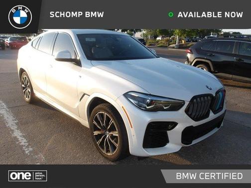 Mineral White Metallic 2023 BMW X6 xDrive40i