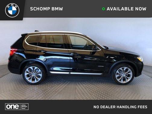 Jet Black 2017 BMW X3 xDrive35i