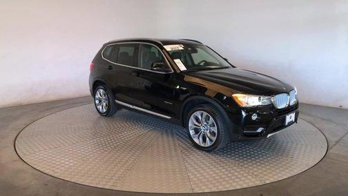 Jet Black 2017 BMW X3 xDrive35i