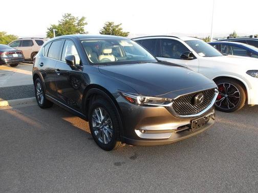 Machine Gray Metallic 2021 Mazda CX-5 Grand Touring