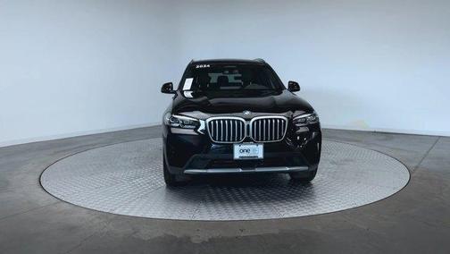 Black Sapphire Metallic 2024 BMW X3 xDrive30i