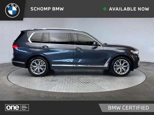 Arctic Gray Metallic 2020 BMW X7 xDrive50i