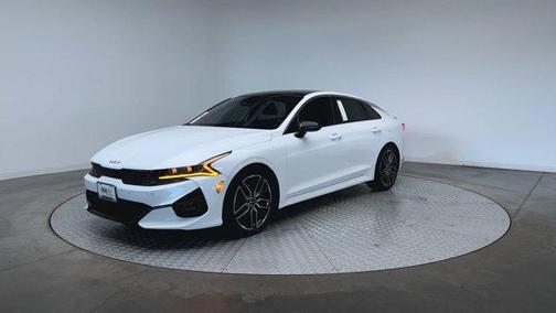 Glacial White Pearl 2022 Kia K5 GT