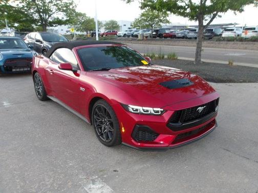 Rapid Red Metallic Tinted Clearcoat 2024 Ford Mustang GT Premium