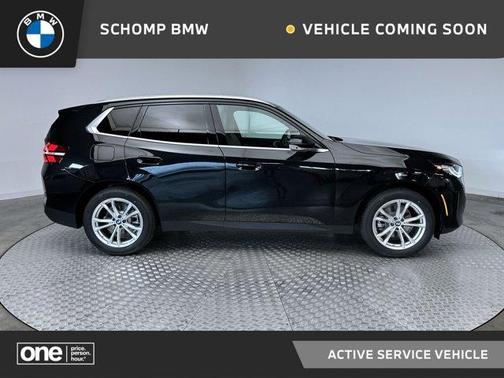 Black Sapphire Metallic 2025 BMW X3 30 xDrive