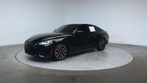 Black Sapphire Metallic 2025 BMW i4 Gran Coupe M50