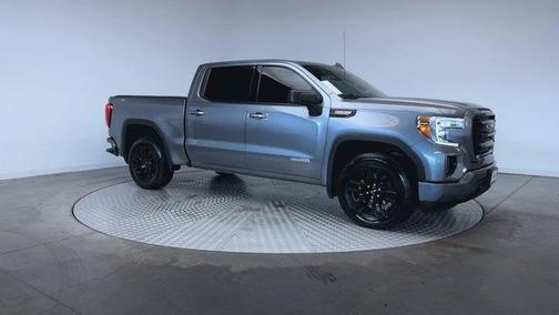 Satin Steel Metallic 2021 GMC Sierra 1500 Elevation