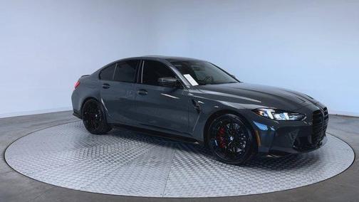 Gray Metallic 2025 BMW M3 Competition xDrive