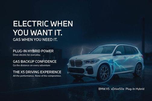 Gray Metallic 2026 BMW X5 PHEV xDrive50e