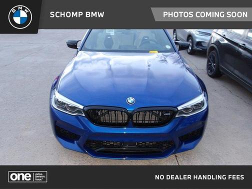 Bay Blue 2020 BMW M5 Competition