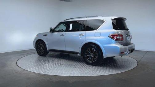 Brilliant Silver 2018 Nissan Armada Platinum