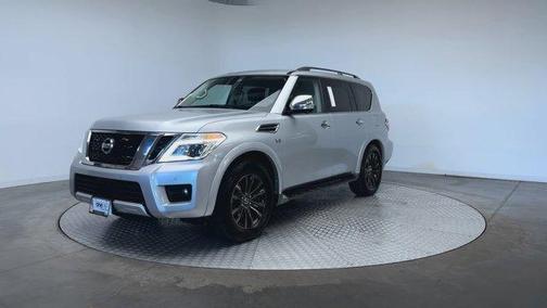 Brilliant Silver 2018 Nissan Armada Platinum