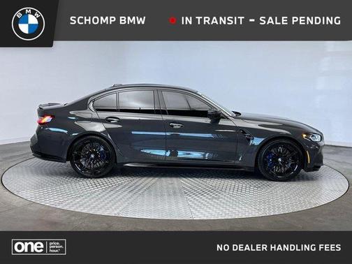 Gray Metallic 2024 BMW M3 Competition xDrive