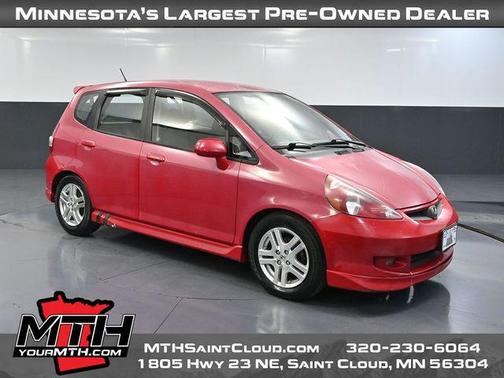 Milano Red 2007 Honda Fit Sport