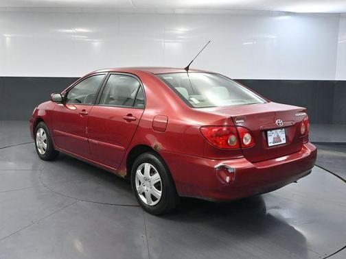 Impulse Red Pearl 2007 Toyota Corolla LE
