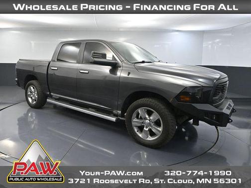 Granite Crystal Metallic Clearcoat 2018 RAM 1500 Big Horn