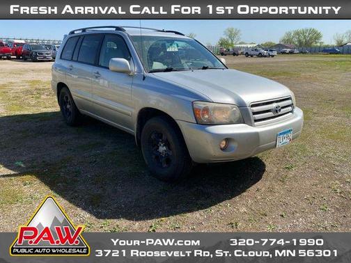 Millennium Silver Metallic 2007 Toyota Highlander Base