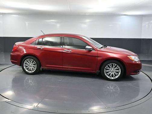 Deep Cherry Red Crystal Pearlcoat 2012 Chrysler 200 Limited