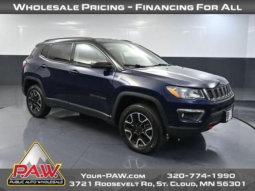 Jazz Blue Pearlcoat 2019 Jeep Compass Trailhawk