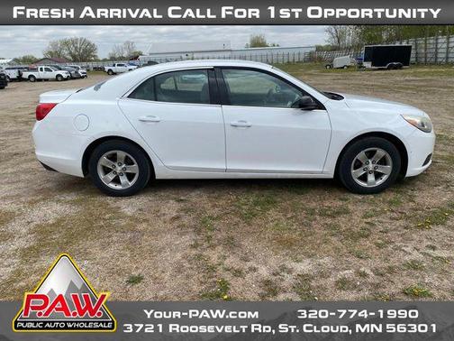 Summit White 2013 Chevrolet Malibu 1LS