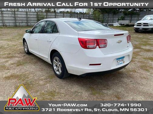 Summit White 2013 Chevrolet Malibu 1LS