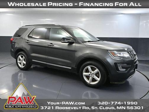 MAGNETIC METALLIC 2017 Ford Explorer XLT
