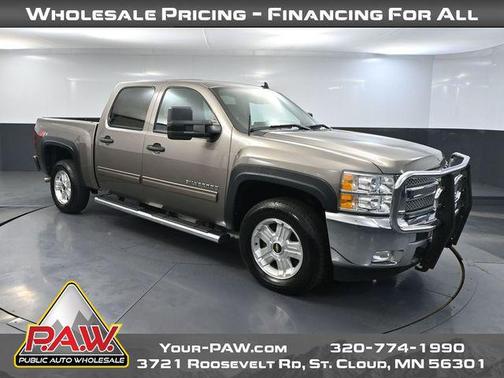 Mocha Steel Metallic 2013 Chevrolet Silverado 1500 LT