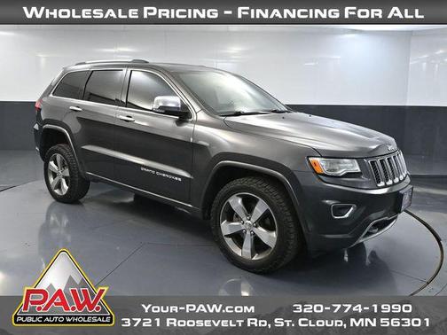 Granite Crystal Metallic Clearcoat 2015 Jeep Grand Cherokee Overland