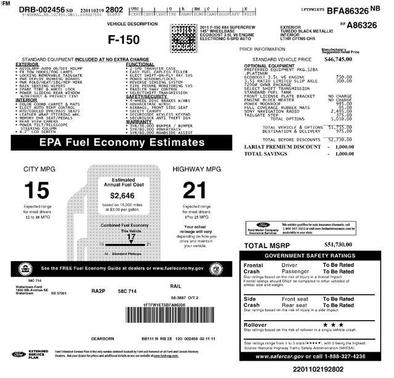 2011 Ford F-150 Platinum