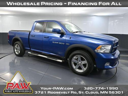 Deep Water Blue Pearlcoat 2011 Dodge Ram 1500 Sport