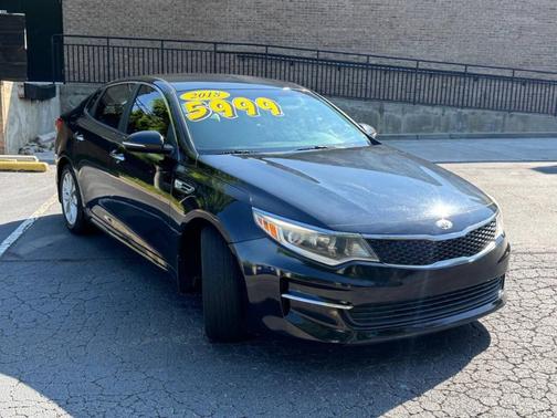 Black 2018 Kia Optima LX