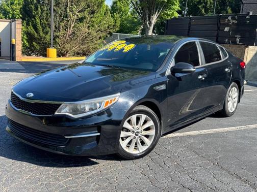 Black 2018 Kia Optima LX