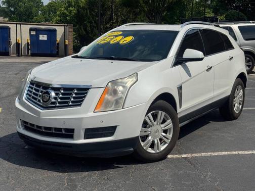 White 2015 Cadillac SRX Luxury Collection