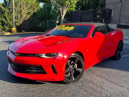 Red 2016 Chevrolet Camaro 1LT