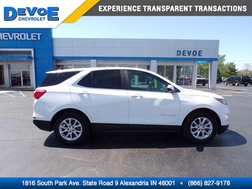 Summit White 2021 Chevrolet Equinox 1LT