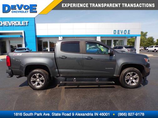 Gray 2017 Chevrolet Colorado Z71