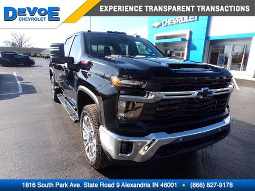 Black 2026 Chevrolet Silverado 2500 LT